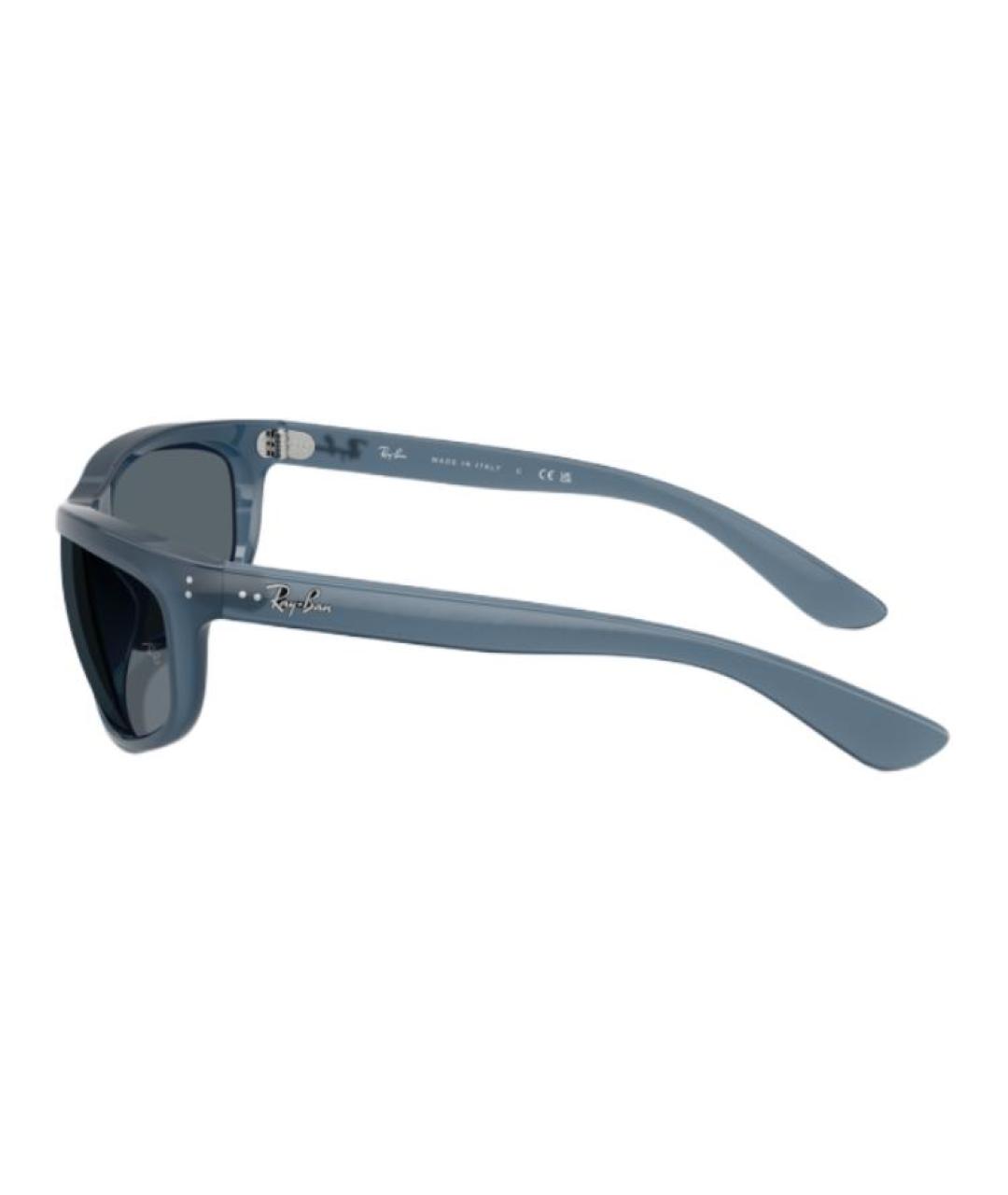 RAY BAN Синие пластиковые солнцезащитные очки, фото 3