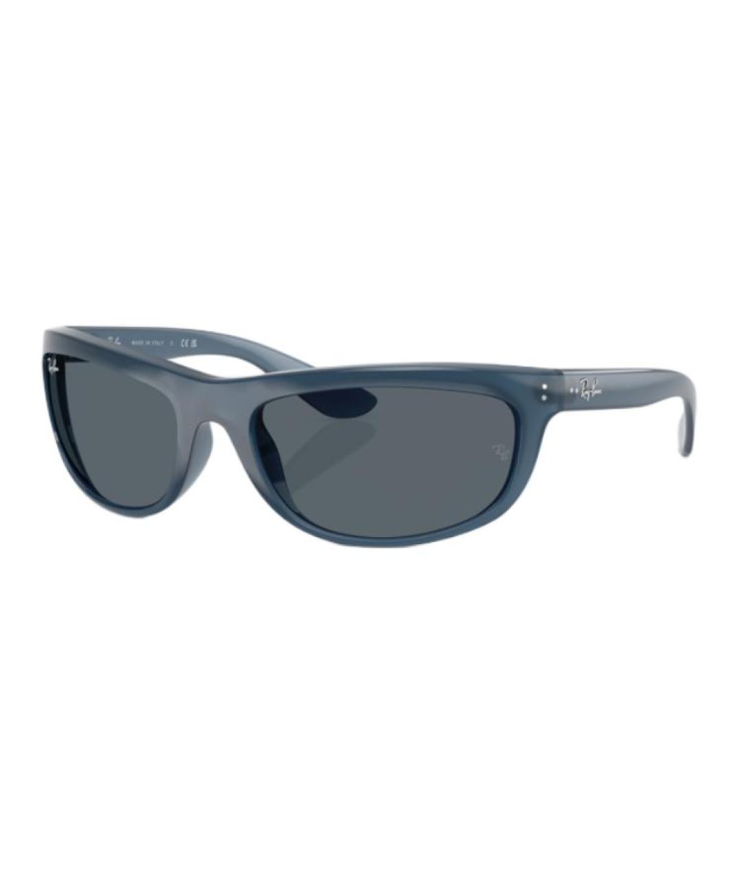 RAY BAN Синие пластиковые солнцезащитные очки, фото 1
