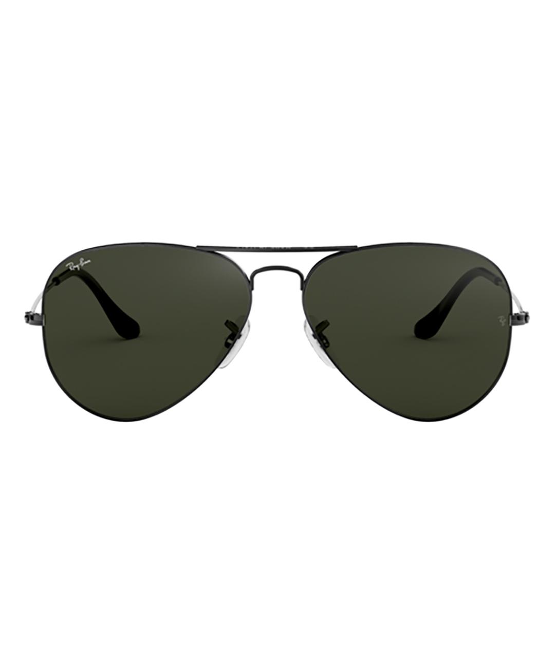 RAY BAN Зеленые металлические солнцезащитные очки, фото 2