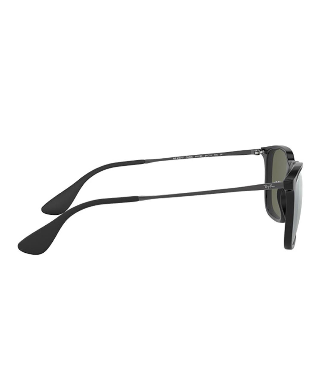 RAY BAN Серые пластиковые солнцезащитные очки, фото 3