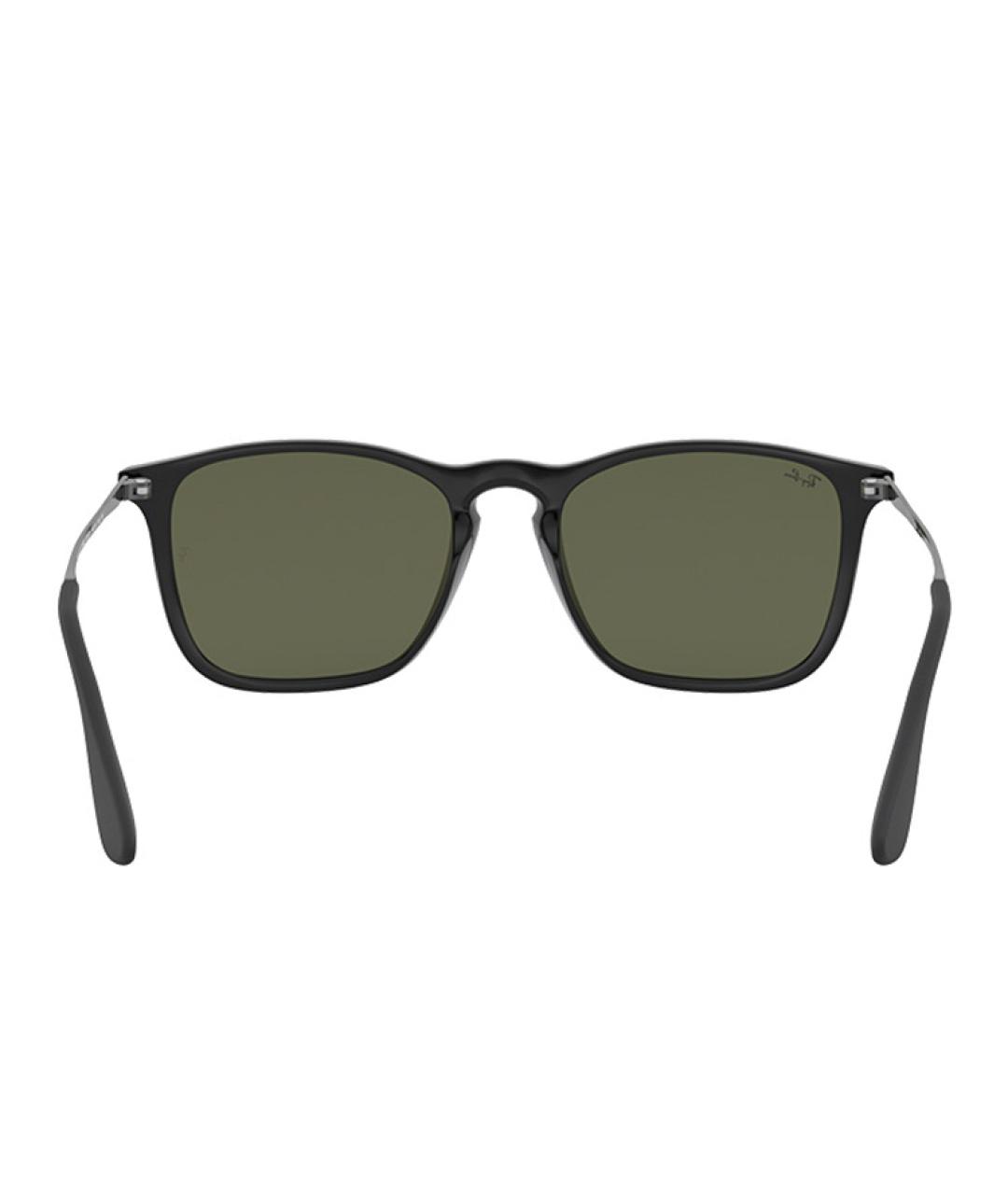 RAY BAN Серые пластиковые солнцезащитные очки, фото 4