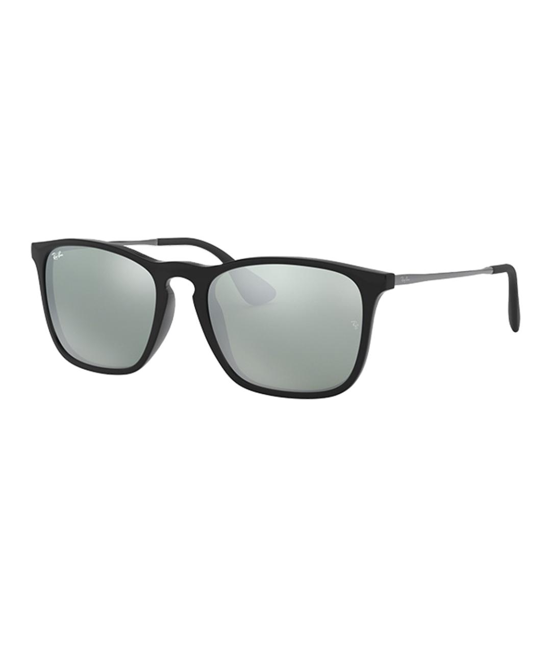 RAY BAN Серые пластиковые солнцезащитные очки, фото 1