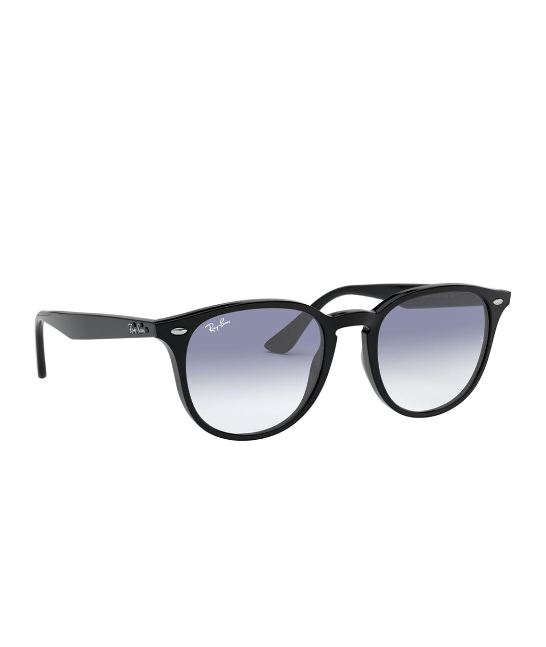 RAY BAN Черные пластиковые солнцезащитные очки, фото 2