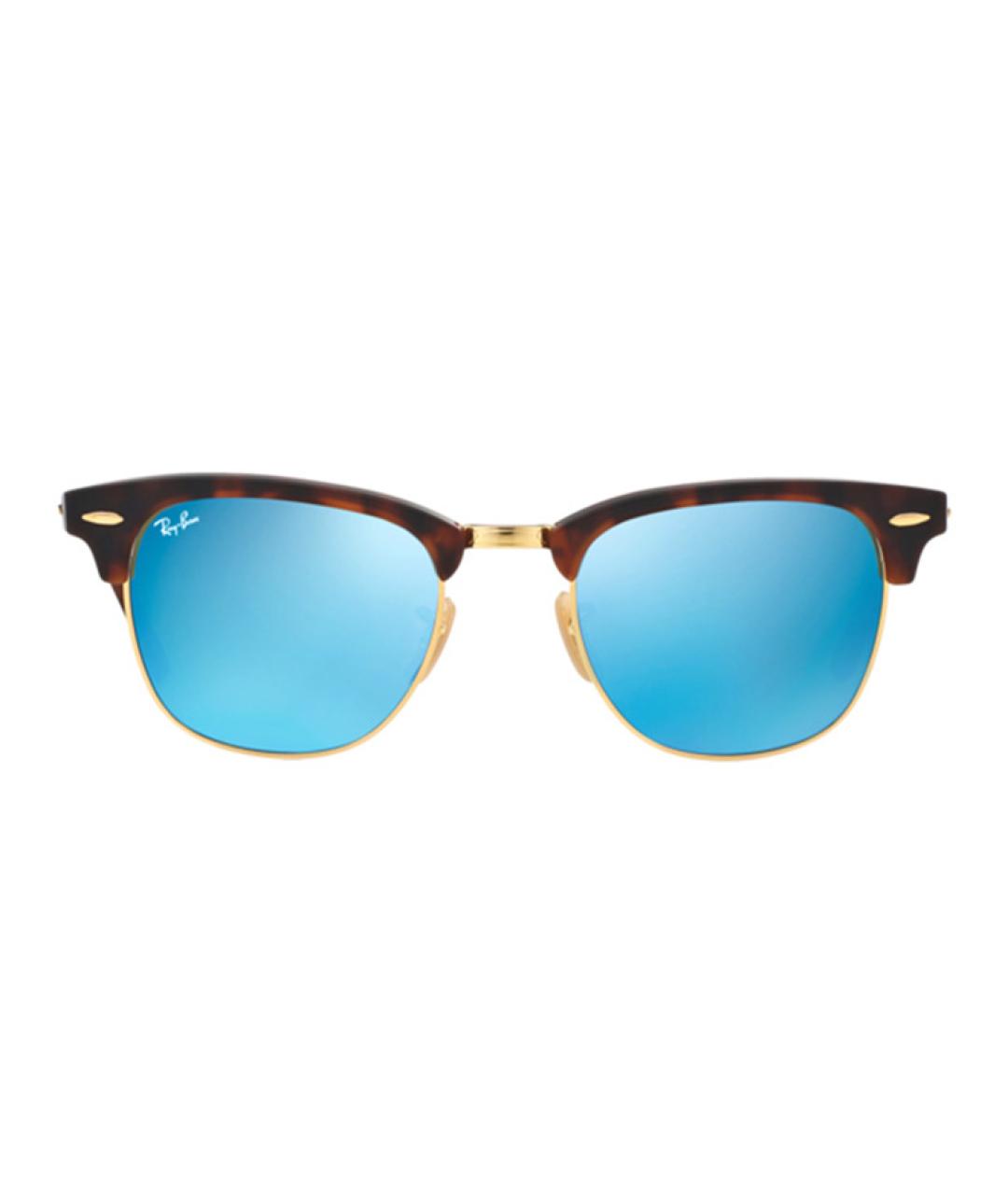 RAY BAN Черные пластиковые солнцезащитные очки, фото 2