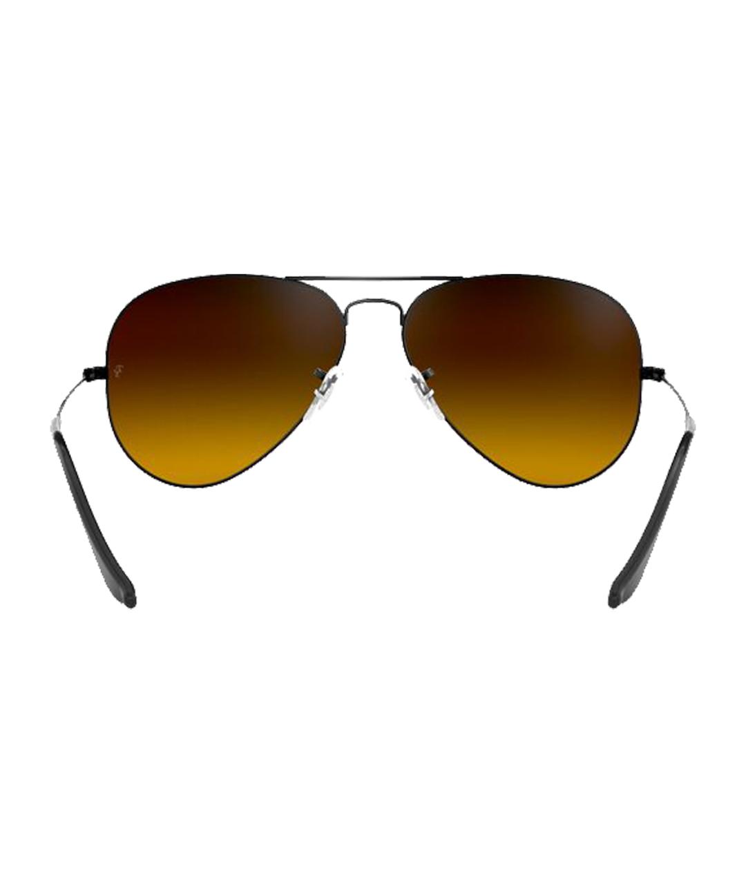 RAY BAN Черные металлические солнцезащитные очки, фото 4