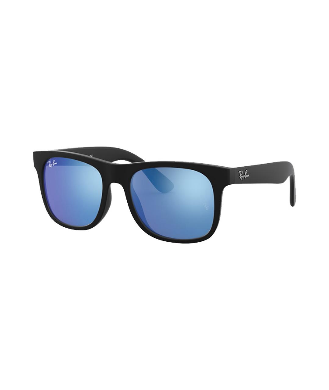 RAY BAN Черные пластиковые солнцезащитные очки, фото 2