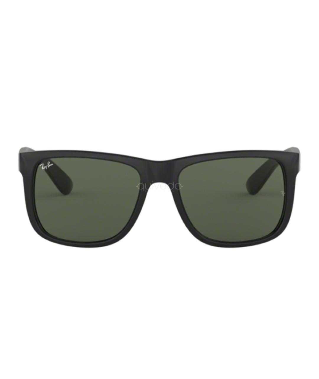 RAY BAN Черные пластиковые солнцезащитные очки, фото 2