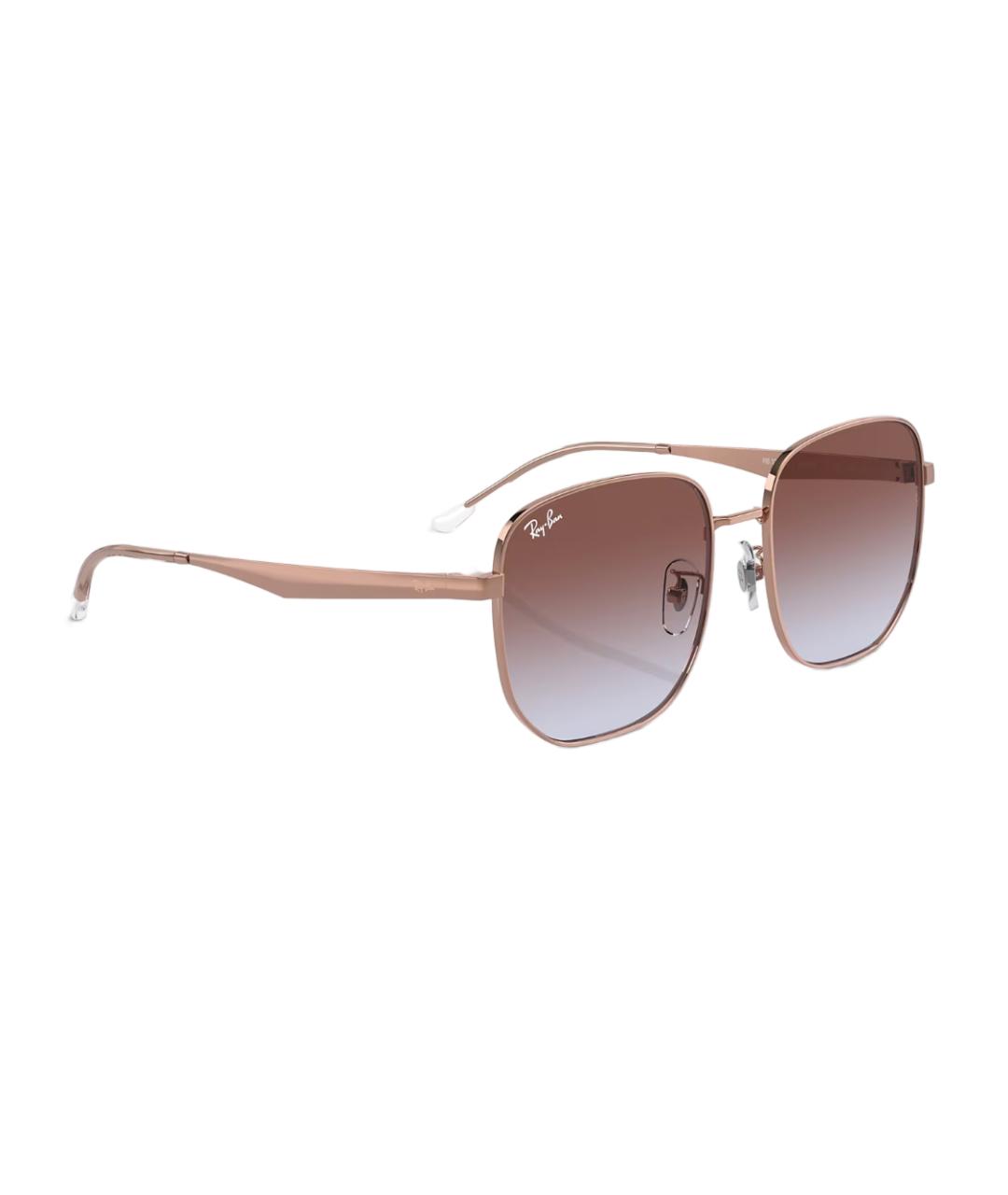 RAY BAN Фиолетовые металлические солнцезащитные очки, фото 2