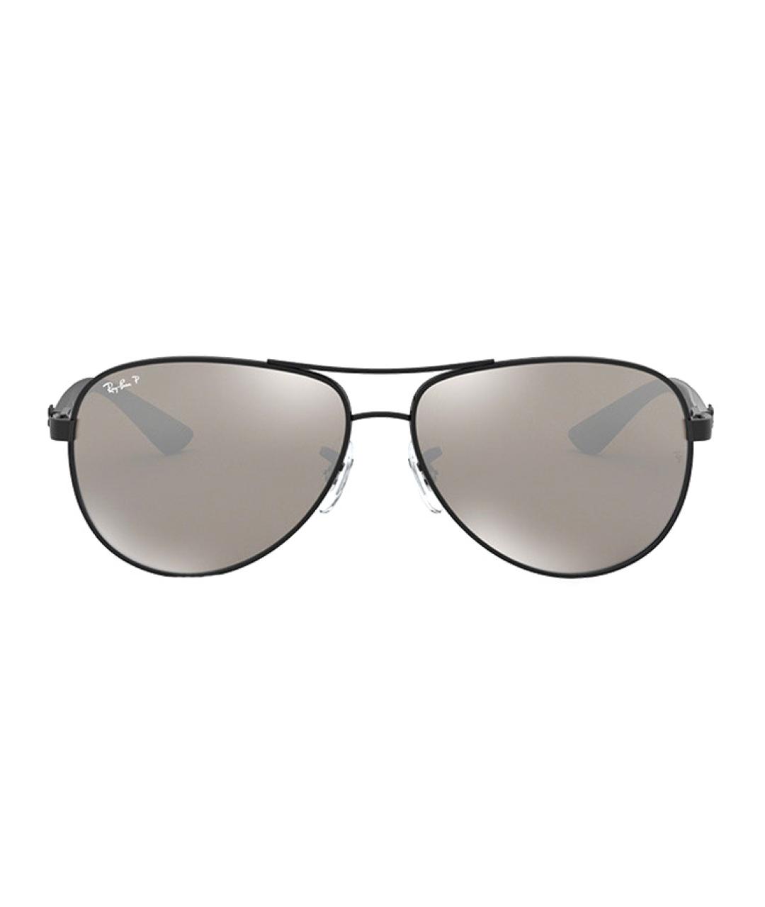 RAY BAN Серые металлические солнцезащитные очки, фото 2
