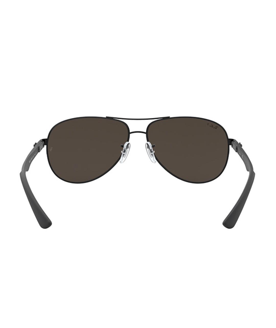 RAY BAN Серые металлические солнцезащитные очки, фото 4