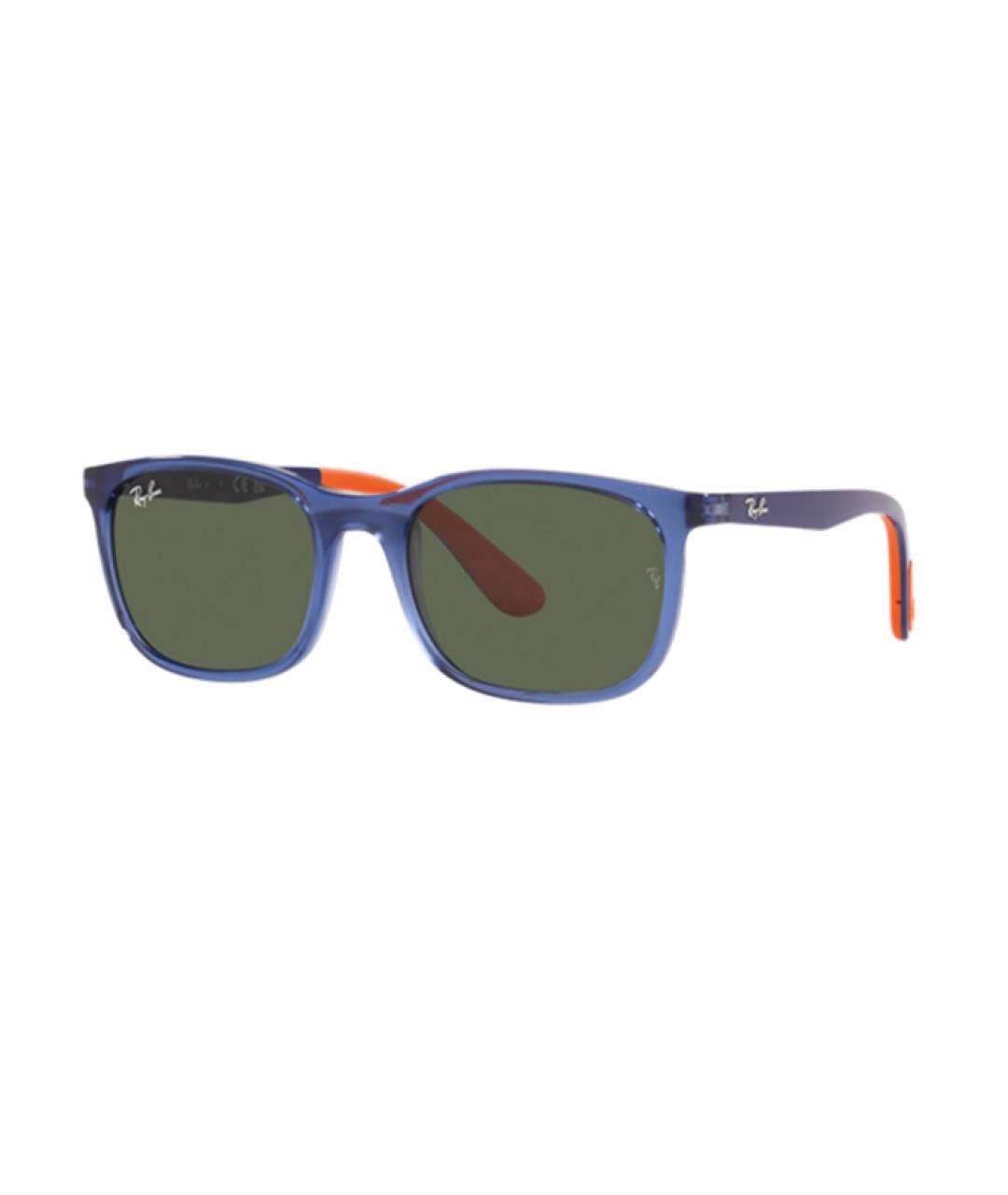 RAY BAN Синие пластиковые солнцезащитные очки, фото 2