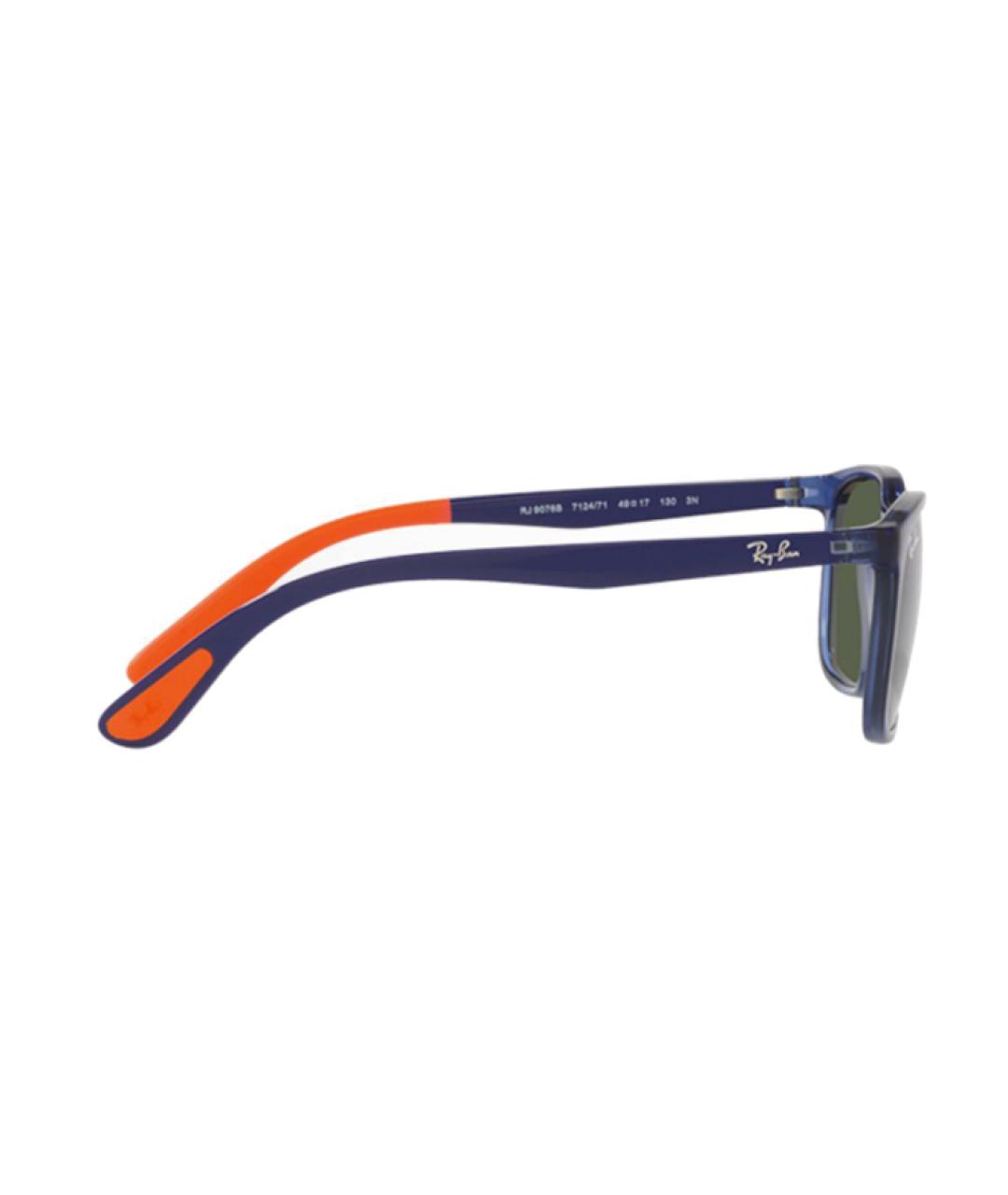 RAY BAN Синие пластиковые солнцезащитные очки, фото 3