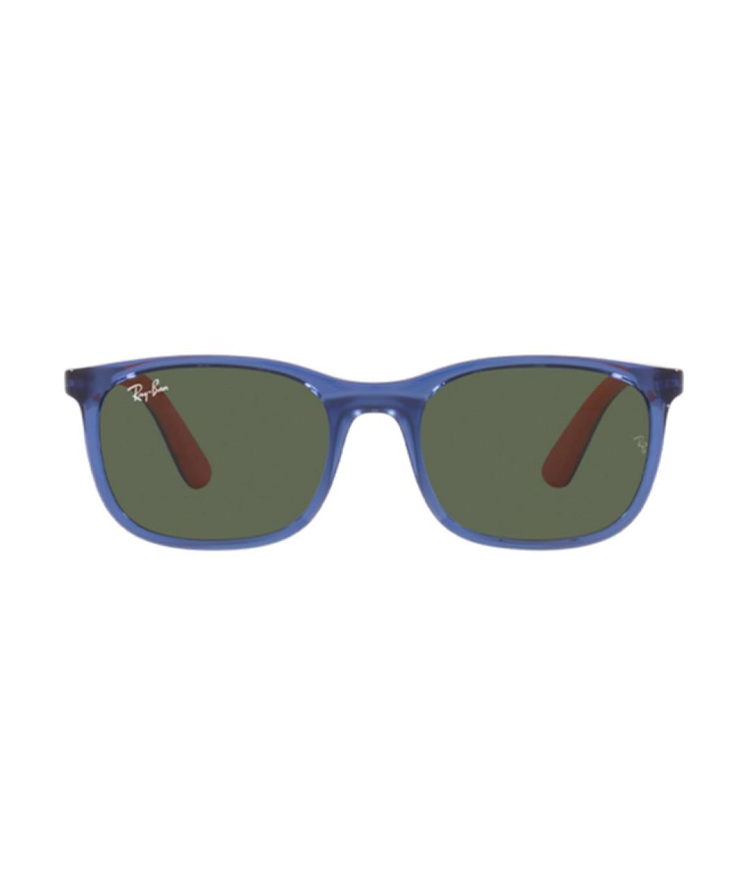 RAY BAN Синие пластиковые солнцезащитные очки, фото 1