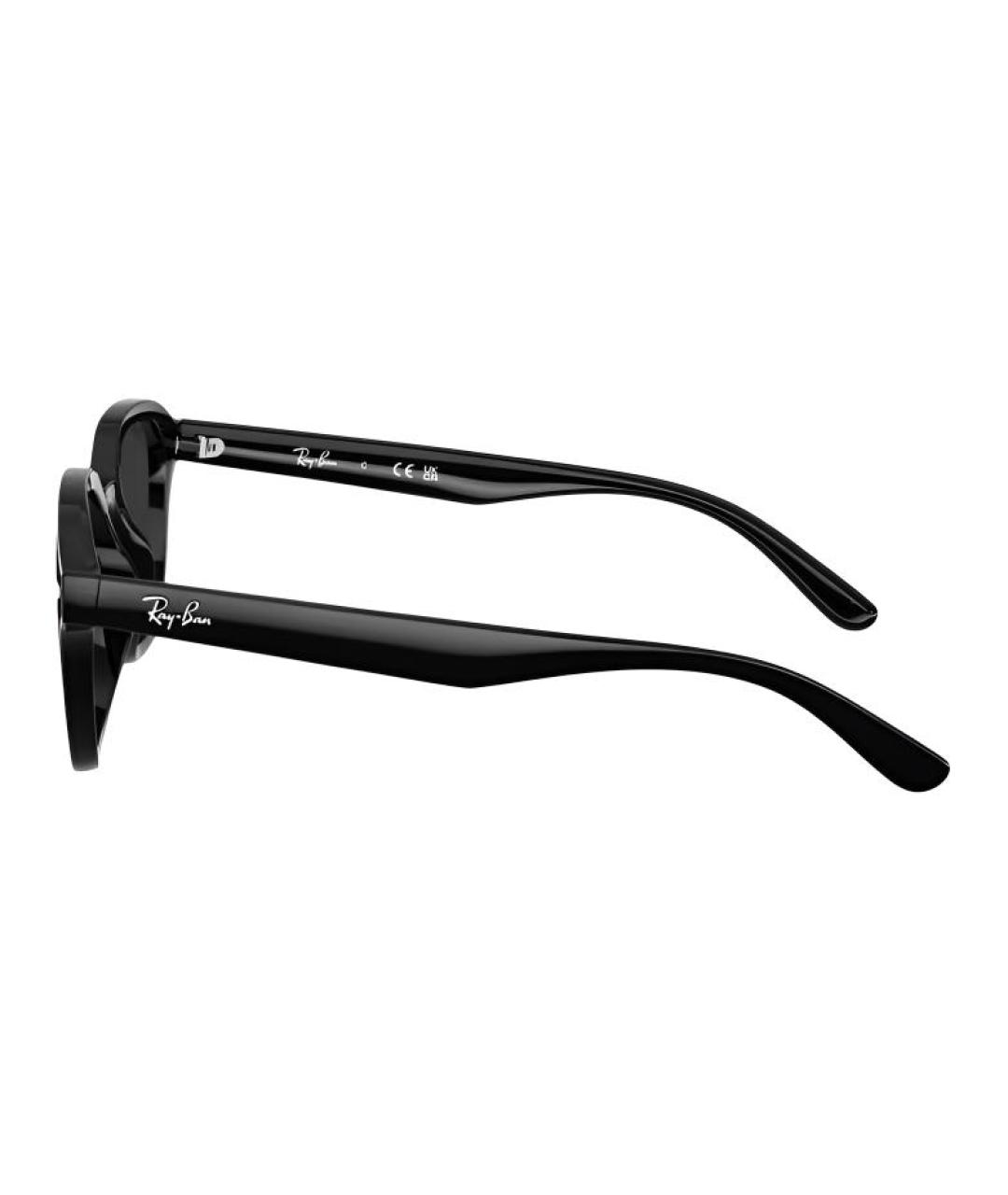 RAY BAN Серые пластиковые солнцезащитные очки, фото 4