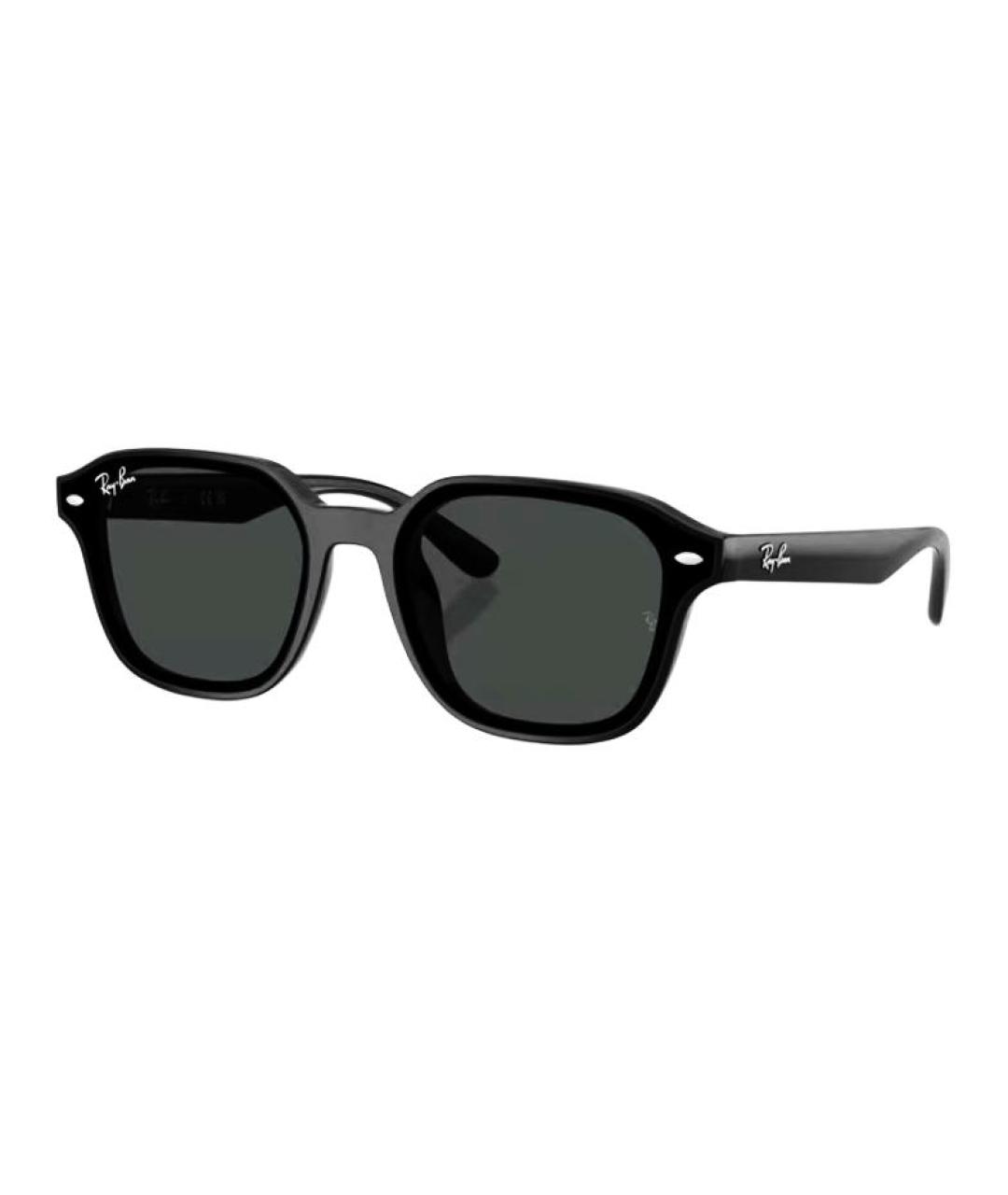 RAY BAN Серые пластиковые солнцезащитные очки, фото 1