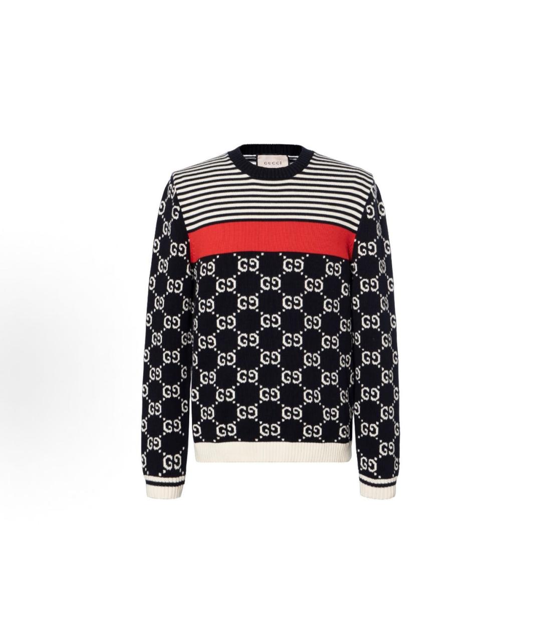 GUCCI Мульти хлопковый джемпер / свитер, фото 7