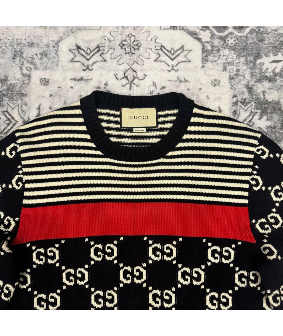 GUCCI Мульти хлопковый джемпер / свитер, фото 3
