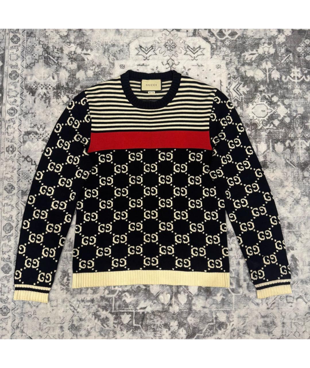 GUCCI Мульти хлопковый джемпер / свитер, фото 2
