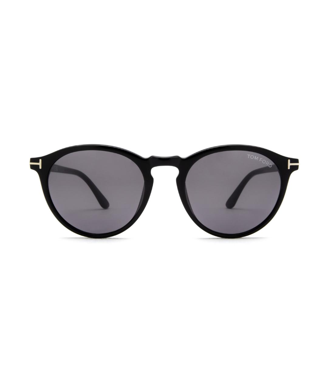TOM FORD Черные пластиковые солнцезащитные очки, фото 2