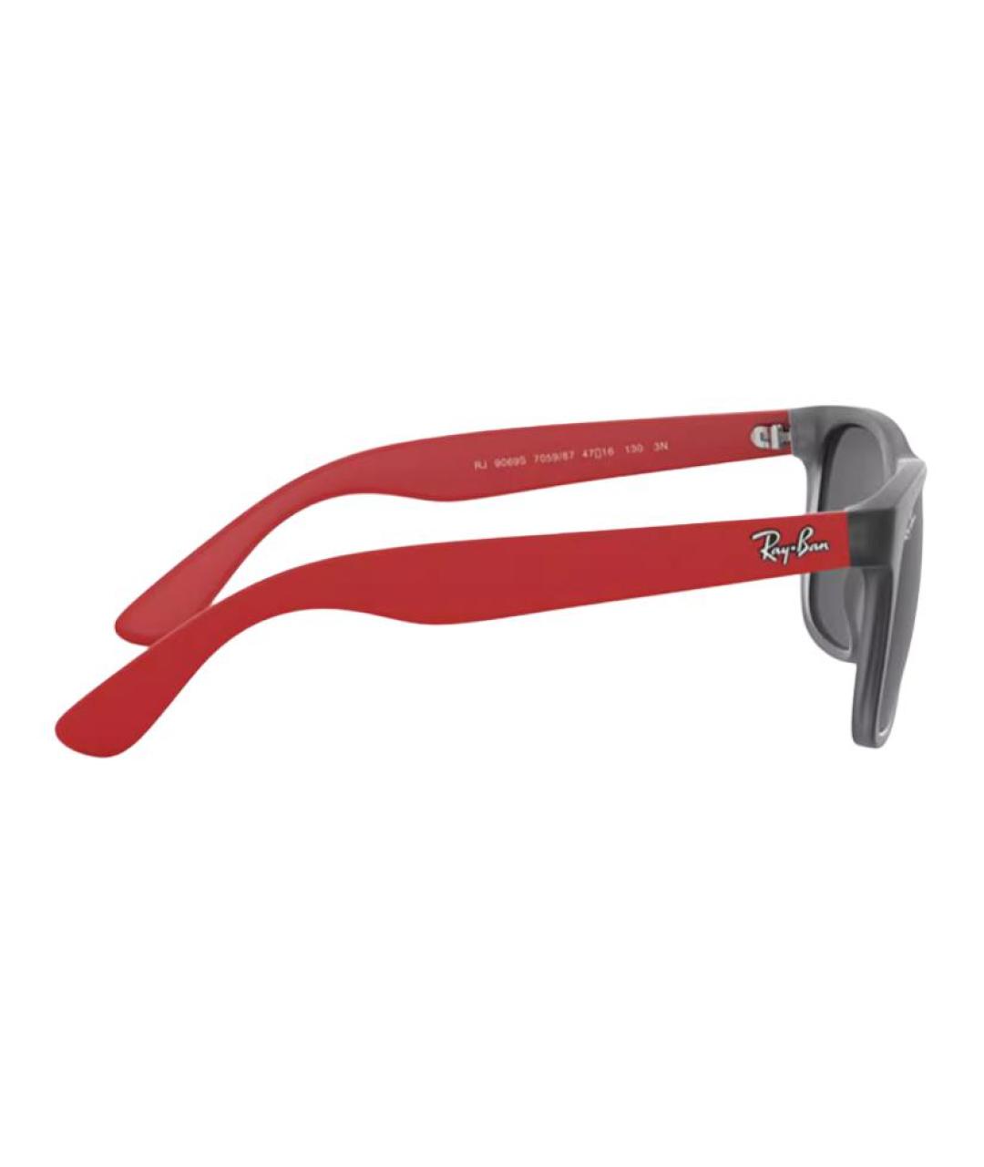RAY BAN Серые пластиковые солнцезащитные очки, фото 3