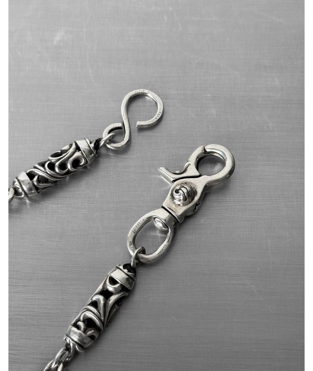 CHROME HEARTS Серебряная серебряная цепочка/подвеска, фото 5