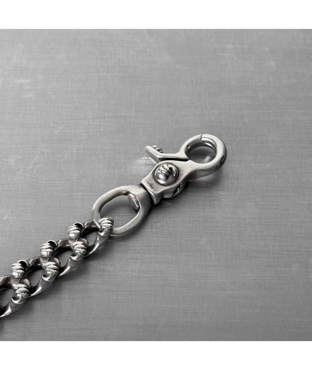 CHROME HEARTS Серебряная серебряная цепочка/подвеска, фото 5