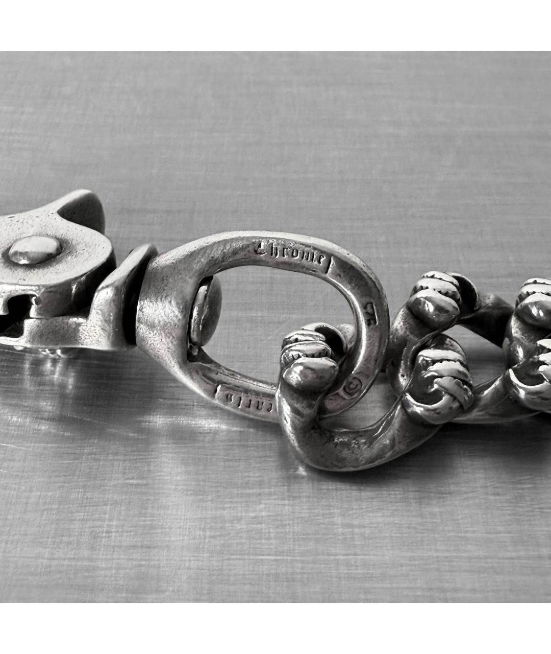 CHROME HEARTS Серебряная серебряная цепочка/подвеска, фото 8
