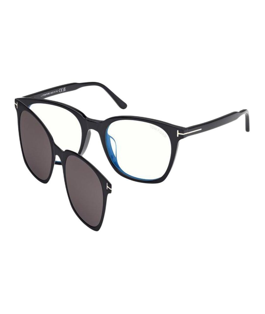 TOM FORD Черные солнцезащитные очки, фото 1