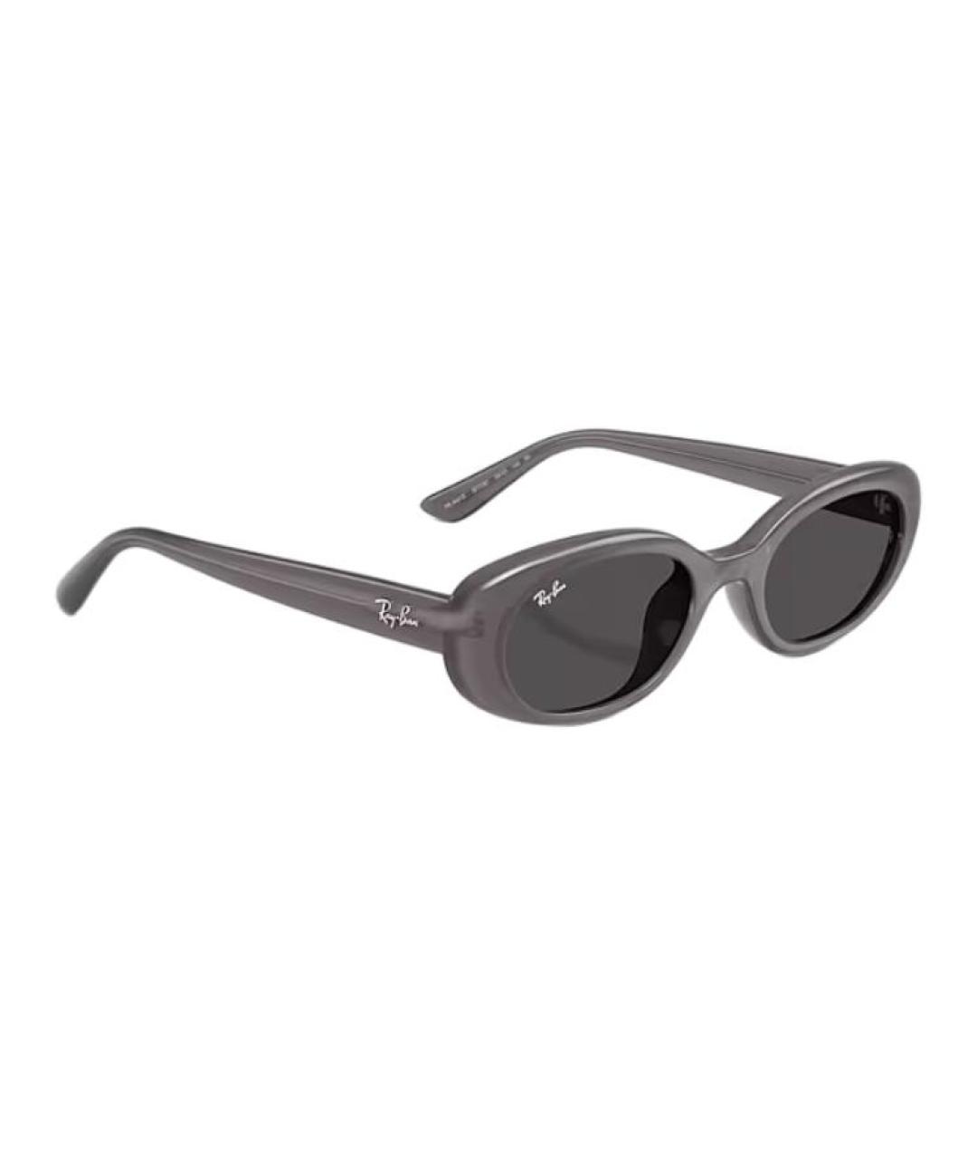 RAY BAN Серые пластиковые солнцезащитные очки, фото 5