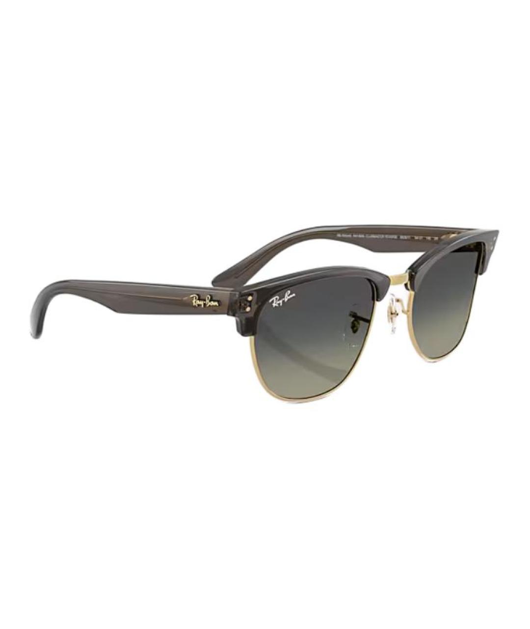 RAY BAN Серые пластиковые солнцезащитные очки, фото 3