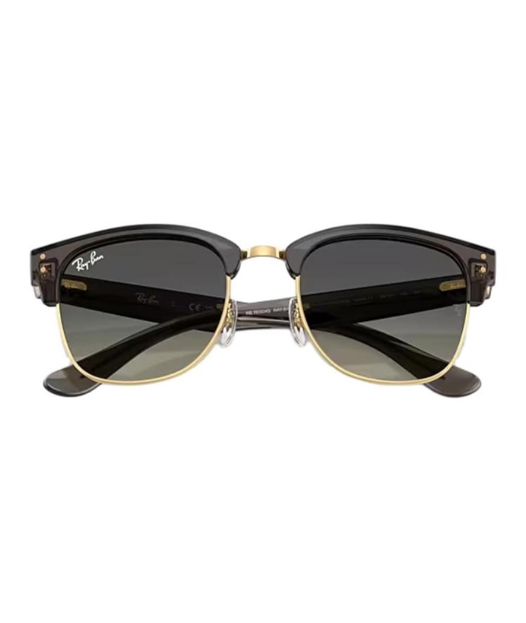 RAY BAN Серые пластиковые солнцезащитные очки, фото 4
