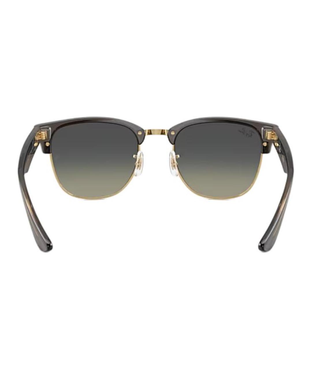 RAY BAN Серые пластиковые солнцезащитные очки, фото 5