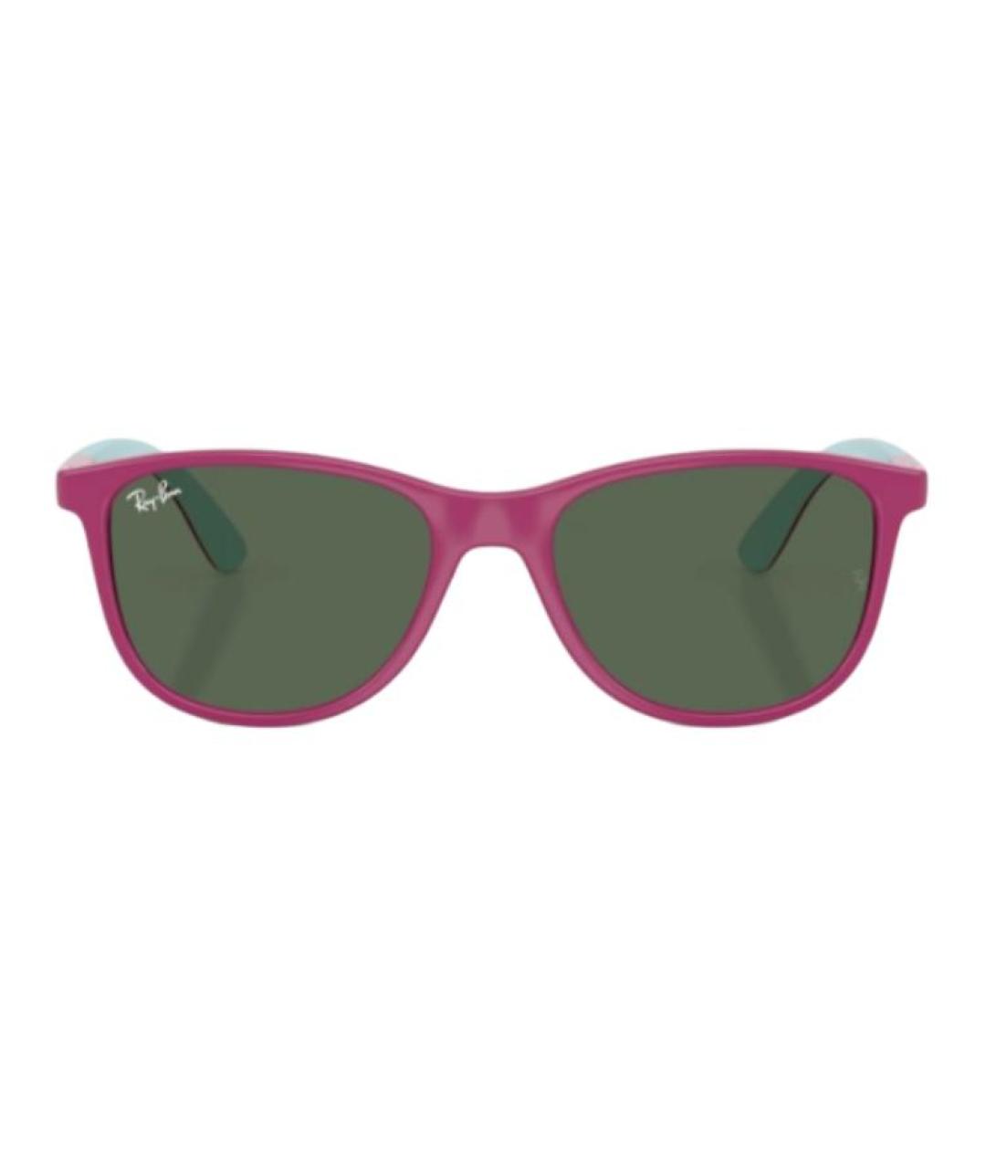 RAY BAN Фуксия пластиковые солнцезащитные очки, фото 2