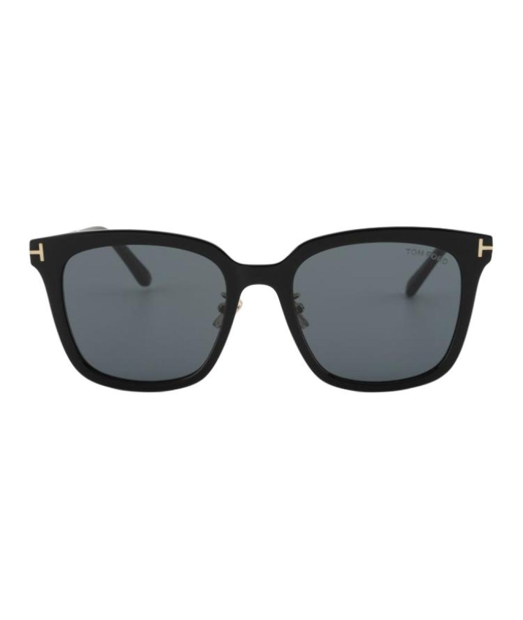 TOM FORD Черные пластиковые солнцезащитные очки, фото 2