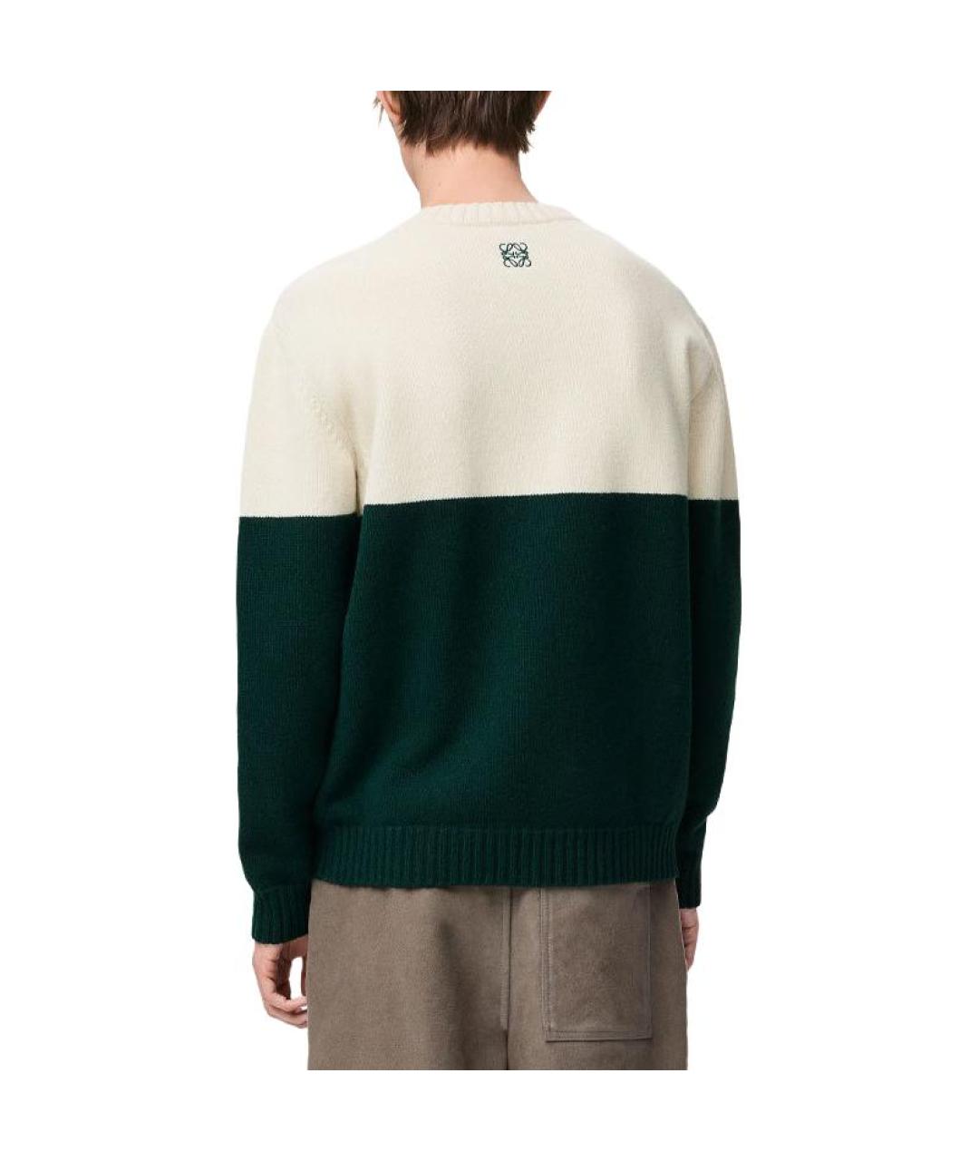 LOEWE Белый джемпер / свитер, фото 3
