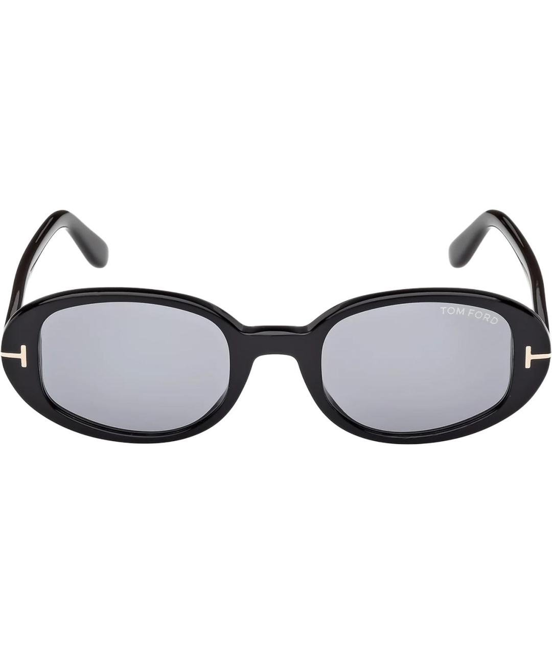 TOM FORD Черные пластиковые солнцезащитные очки, фото 2