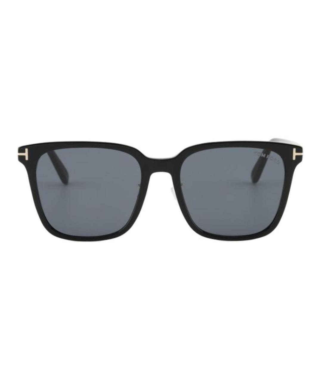 TOM FORD Черные пластиковые солнцезащитные очки, фото 2