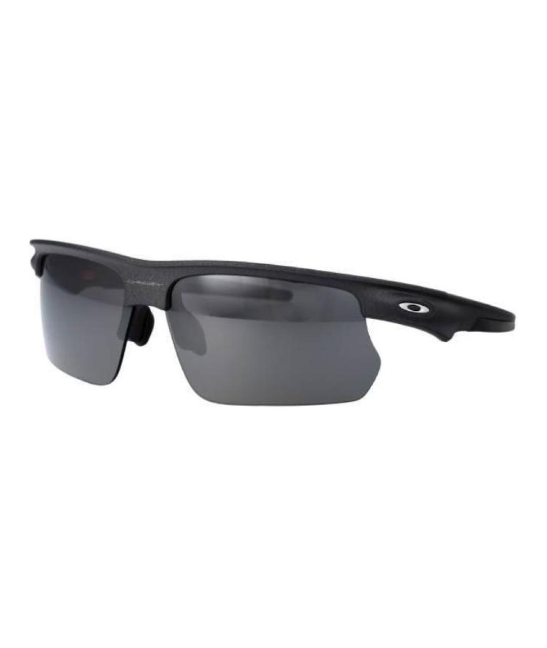 OAKLEY Черные пластиковые солнцезащитные очки, фото 1