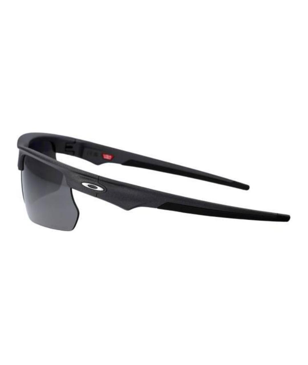 OAKLEY Черные пластиковые солнцезащитные очки, фото 3