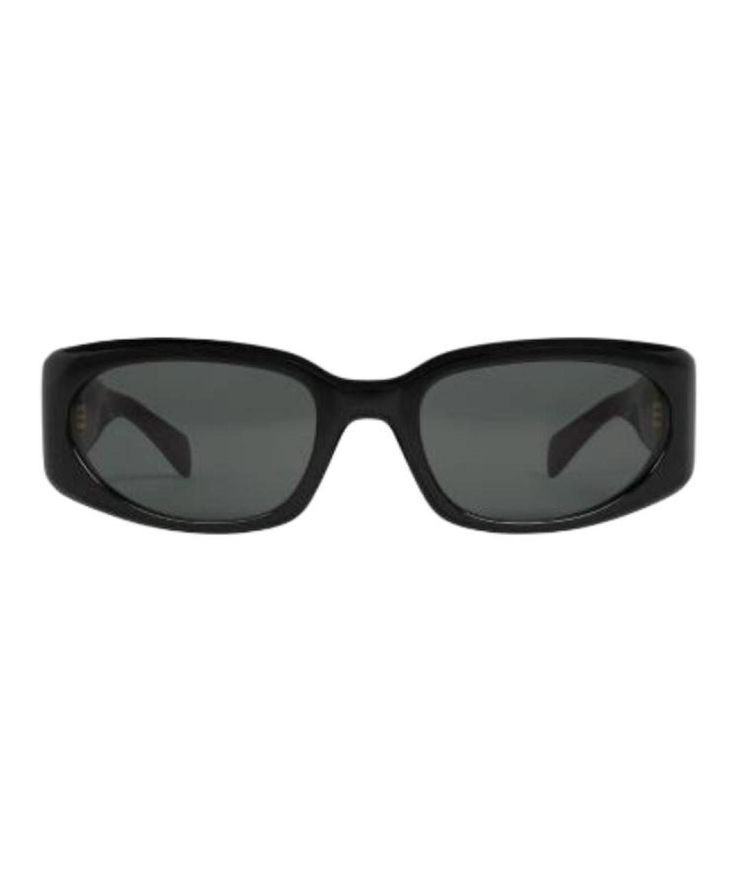 CELINE Черные пластиковые солнцезащитные очки, фото 2