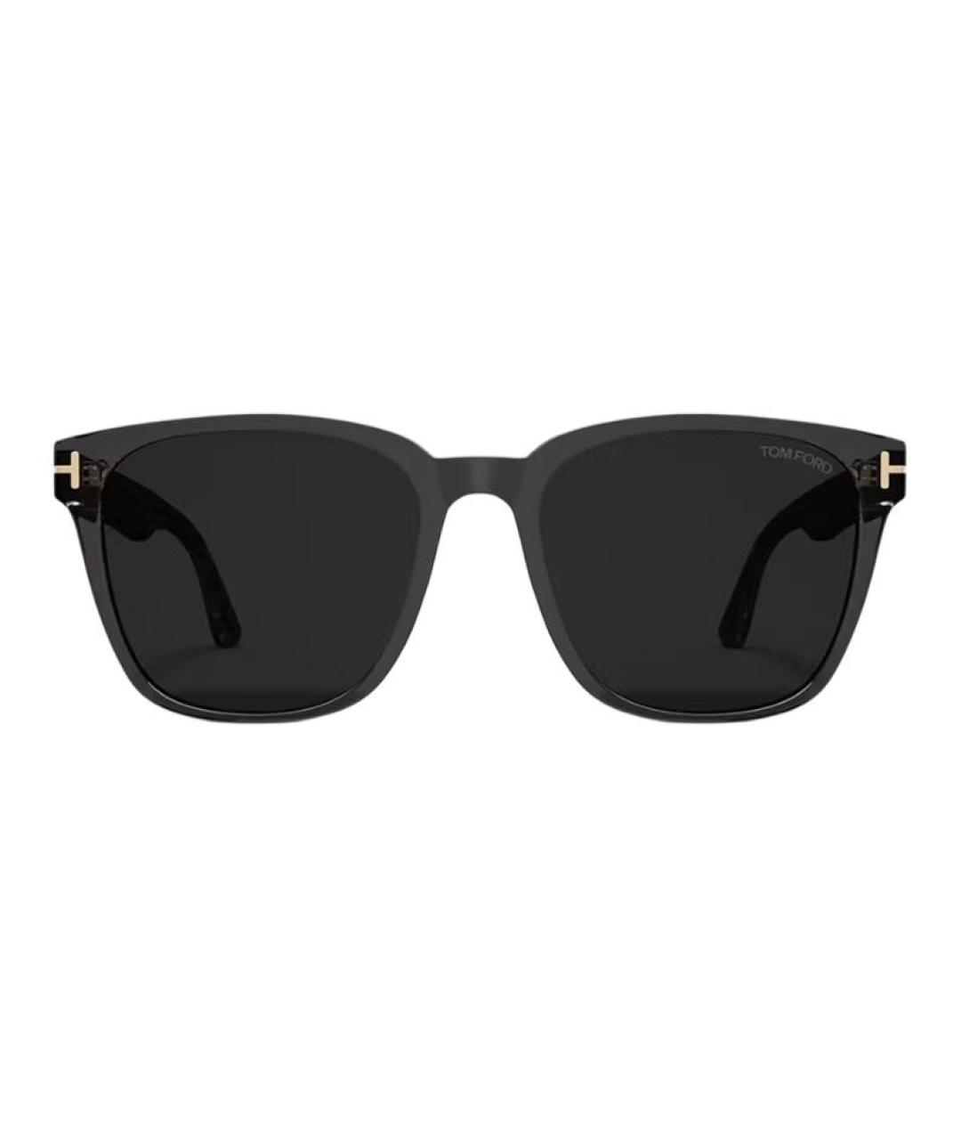 TOM FORD Черные металлические солнцезащитные очки, фото 2