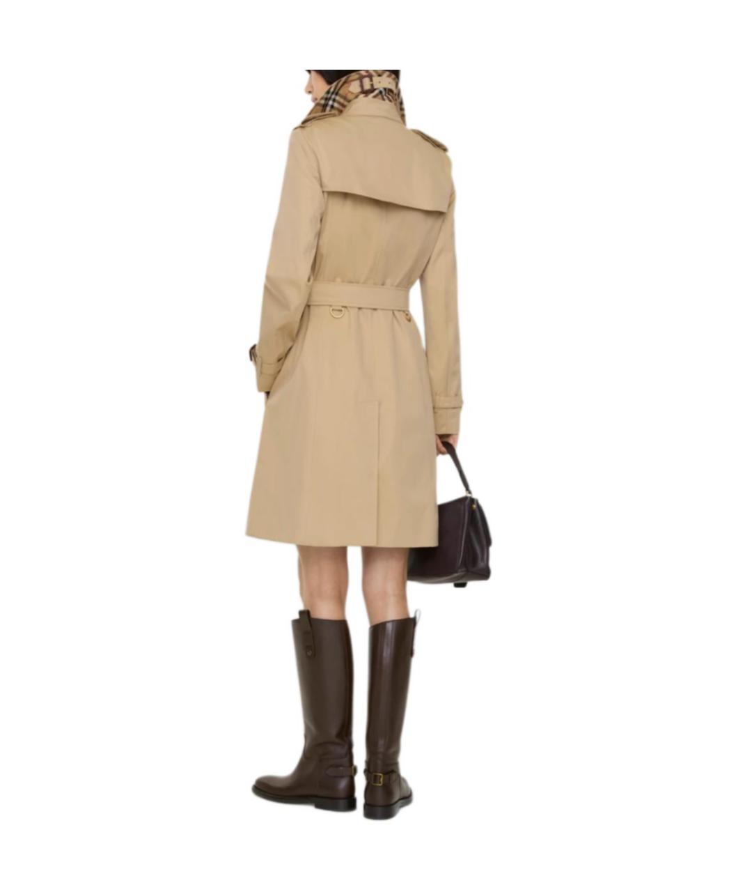 BURBERRY Бежевый тренч/плащ, фото 5