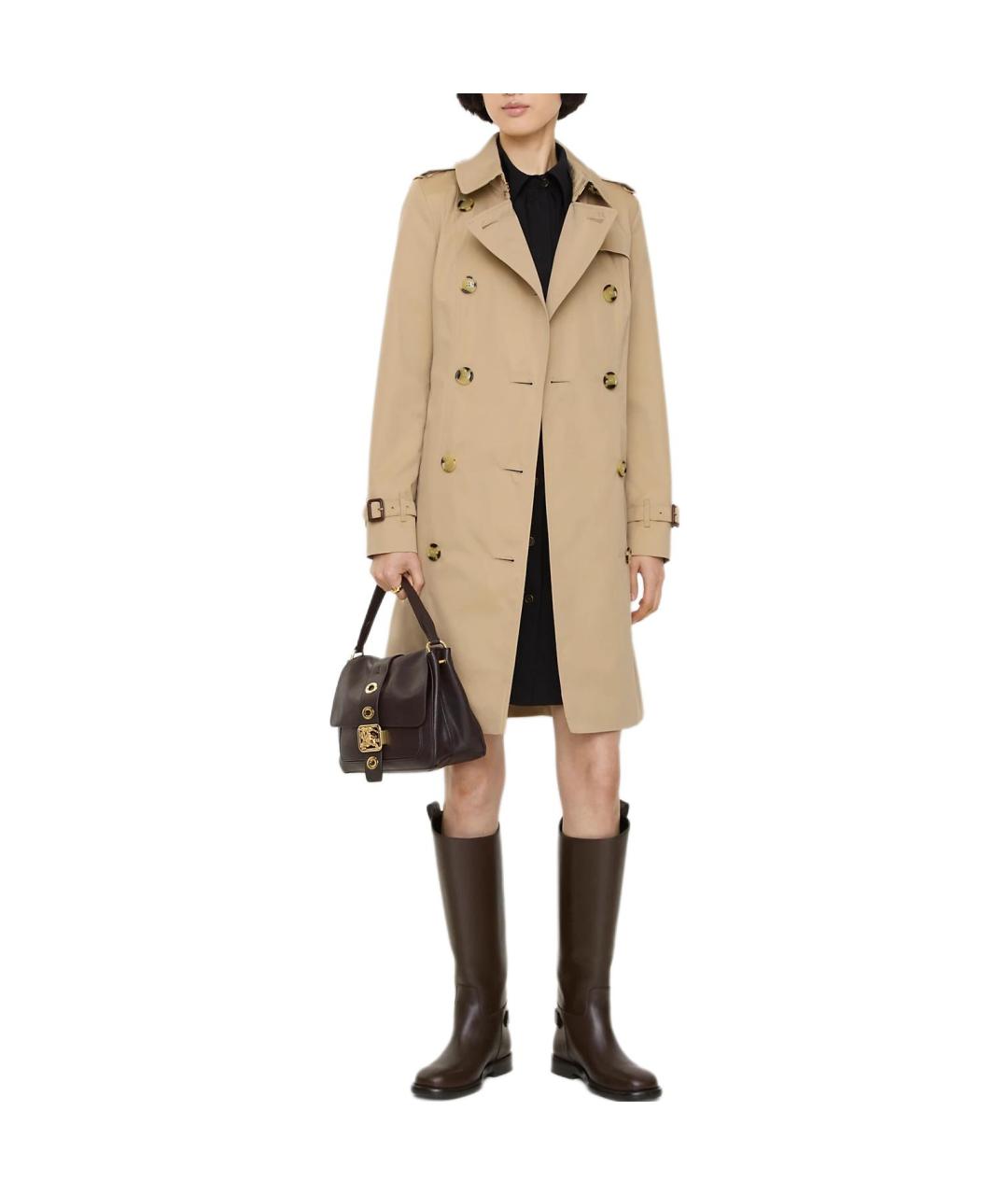 BURBERRY Бежевый тренч/плащ, фото 3