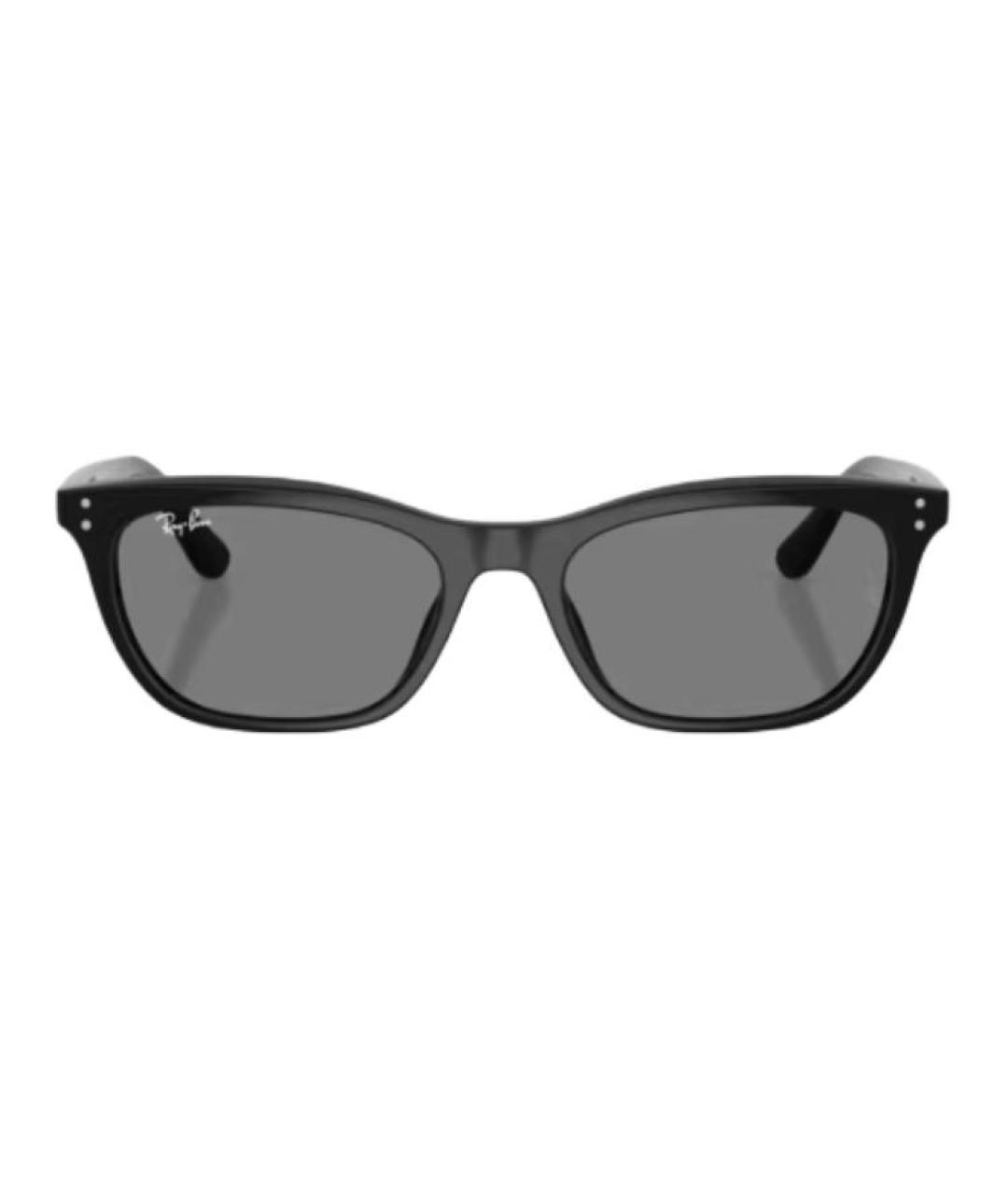RAY BAN Черные солнцезащитные очки, фото 2