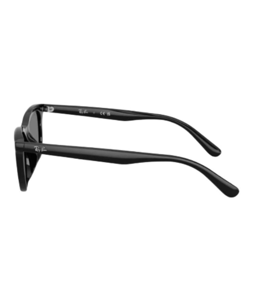 RAY BAN Черные солнцезащитные очки, фото 3