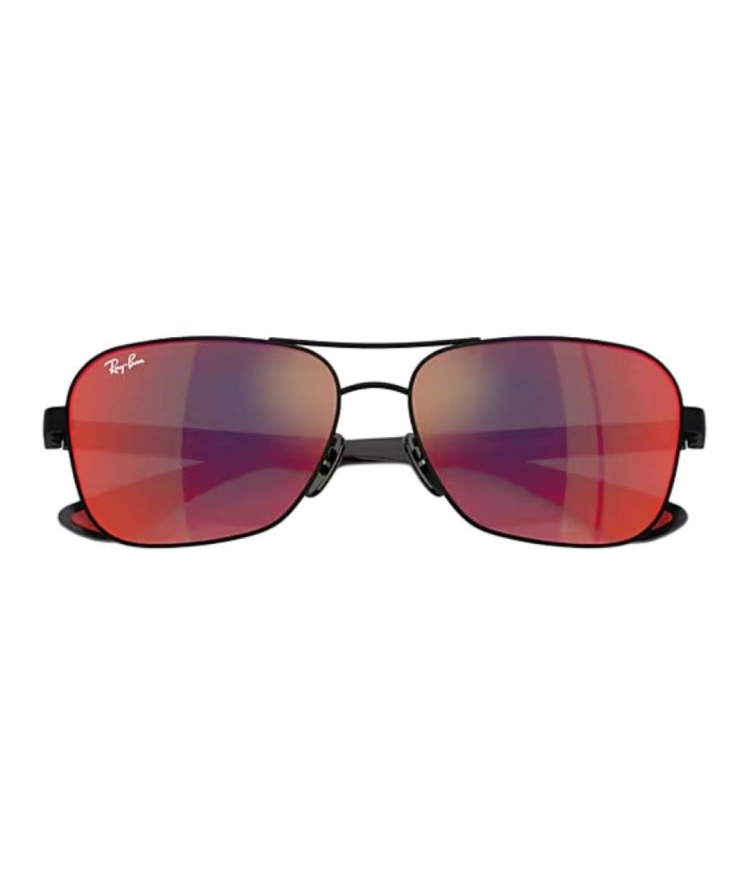 RAY BAN Черные металлические солнцезащитные очки, фото 5
