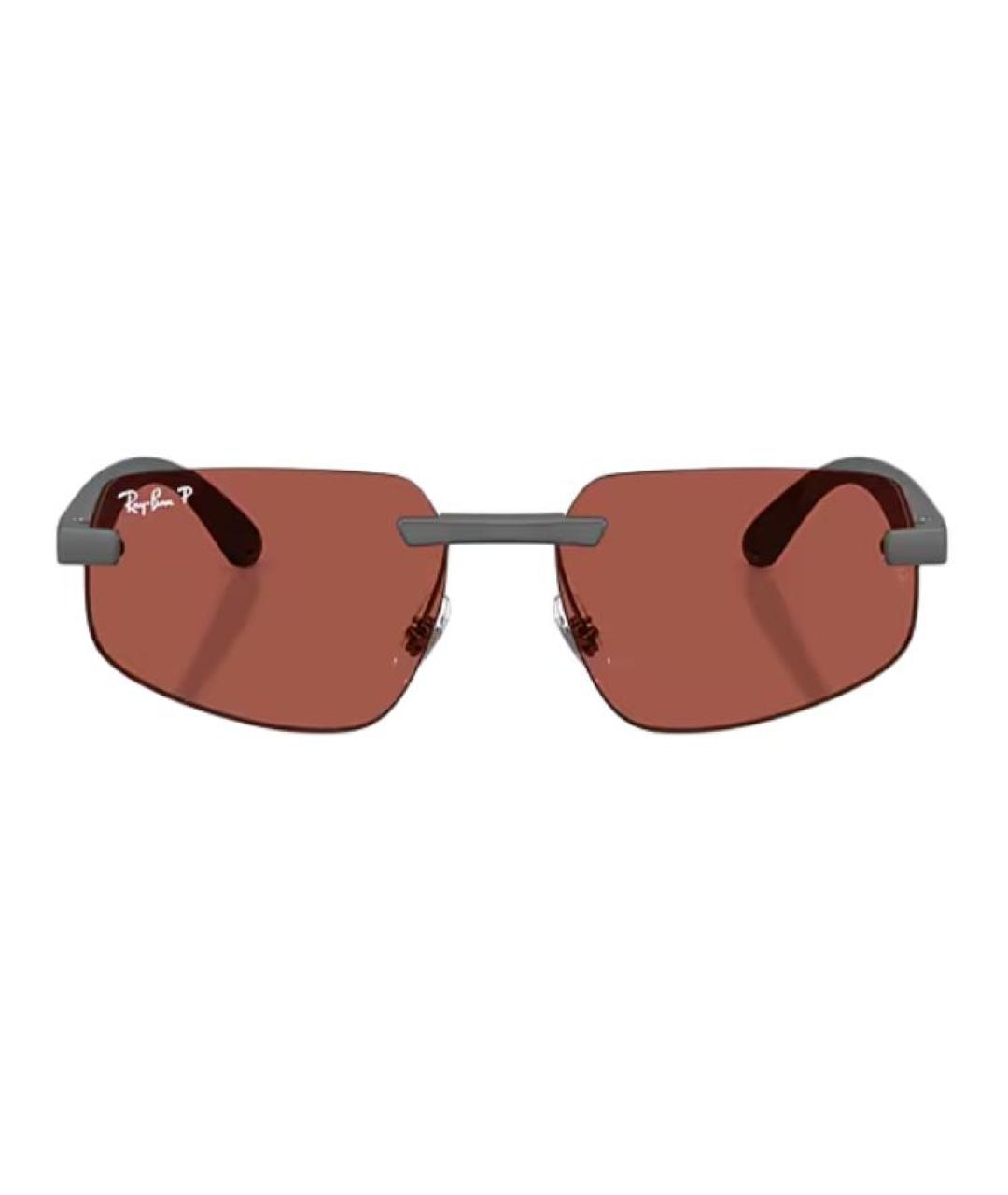 RAY BAN Серые пластиковые солнцезащитные очки, фото 2