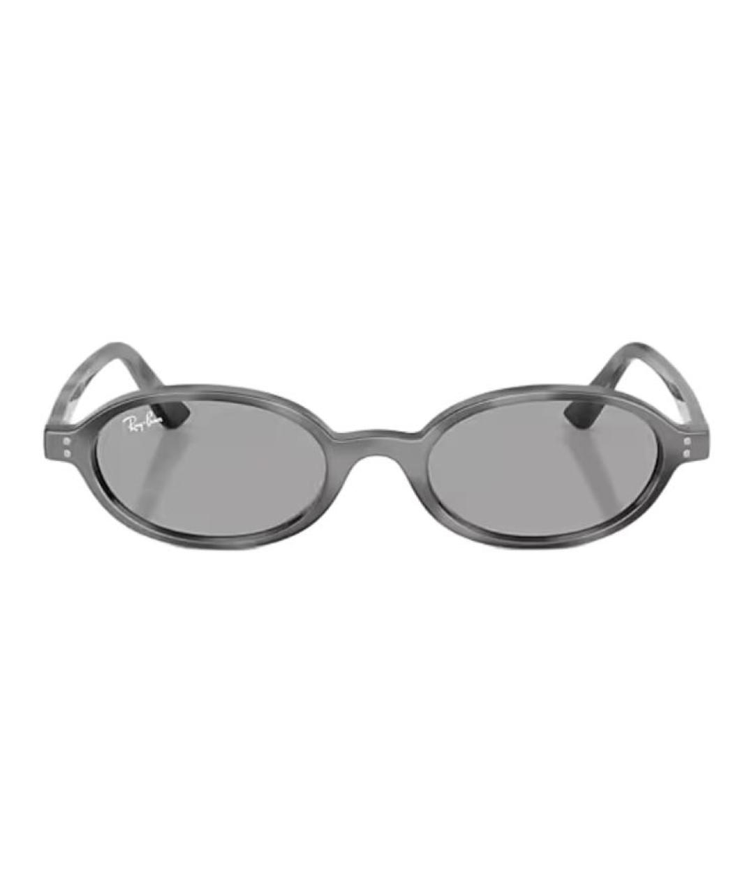 RAY BAN Серые пластиковые солнцезащитные очки, фото 2