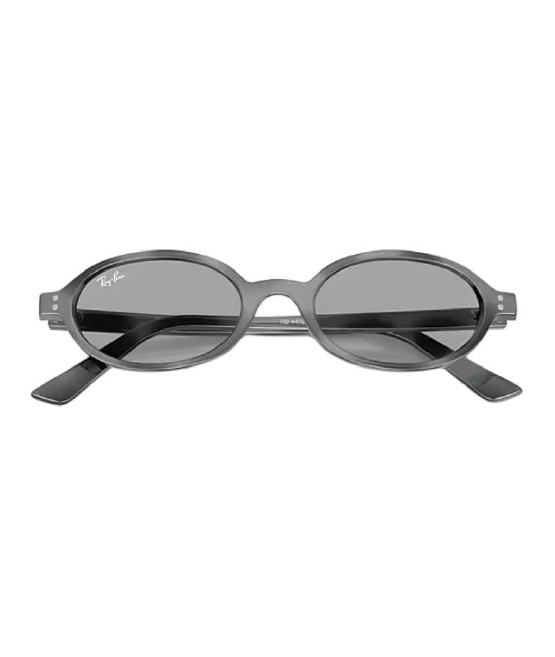 RAY BAN Серые пластиковые солнцезащитные очки, фото 5