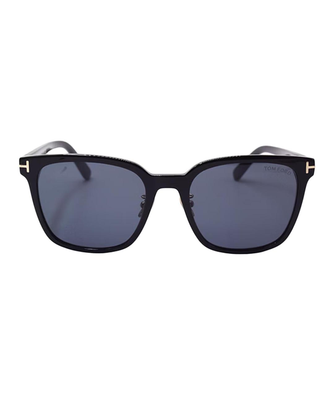 TOM FORD Черные пластиковые солнцезащитные очки, фото 2